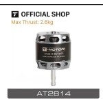 T-motor at 2814 Long Shaft Brushless Motor KV900 KV1050 KV1200 3-4S for RC UVA Fixed-wing UVA